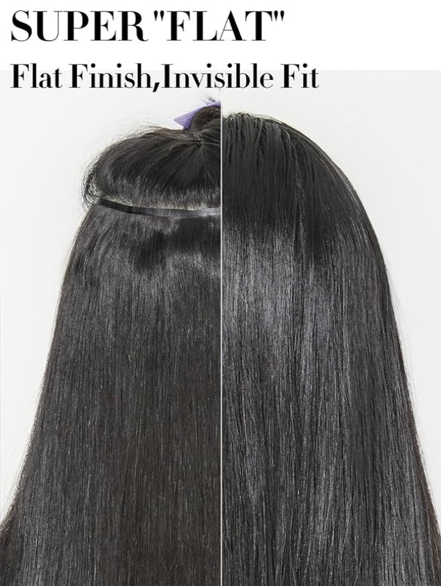 24” Straight Clip in Hair Extensions